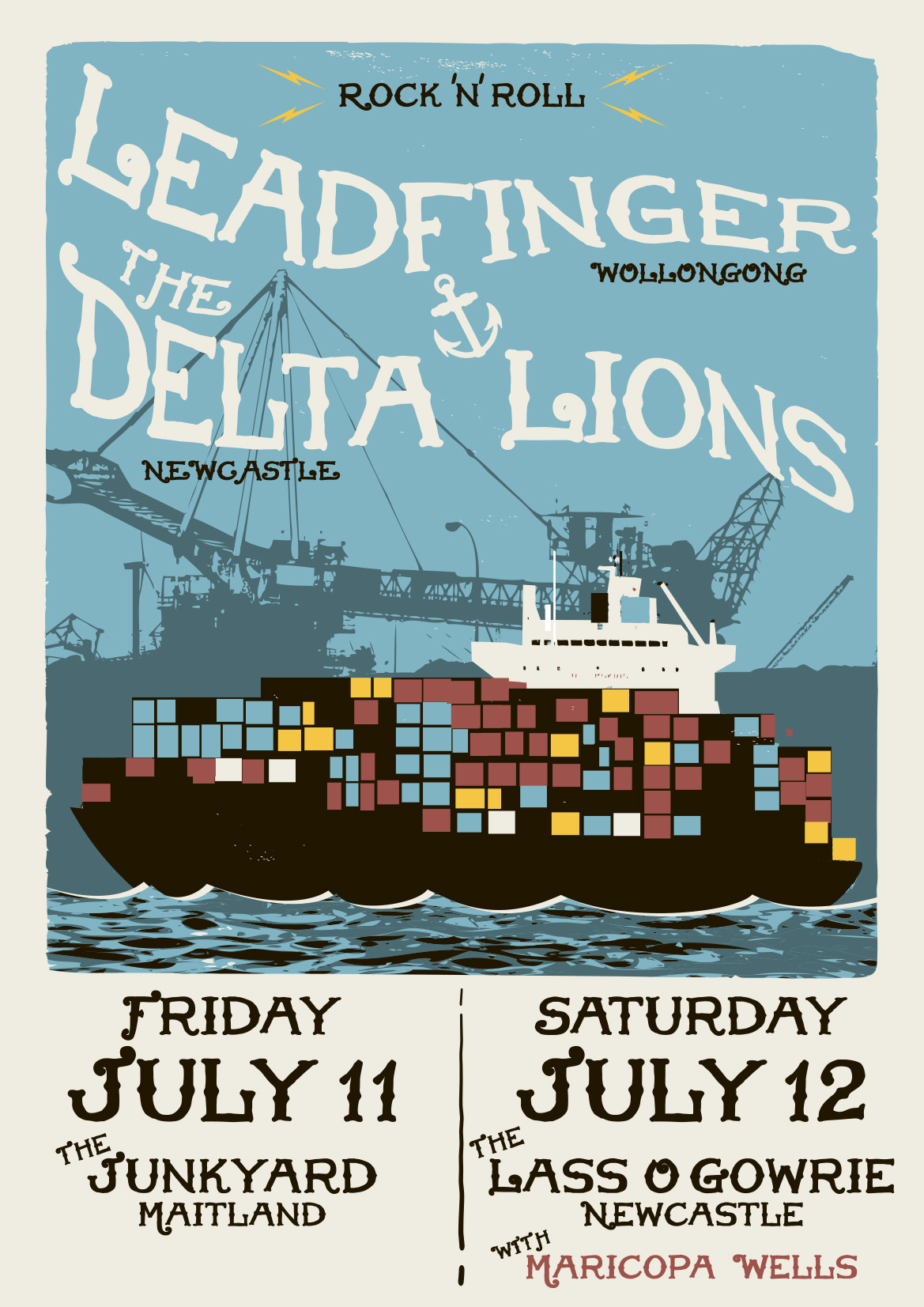 Poster for Delta Lions Leadfinger