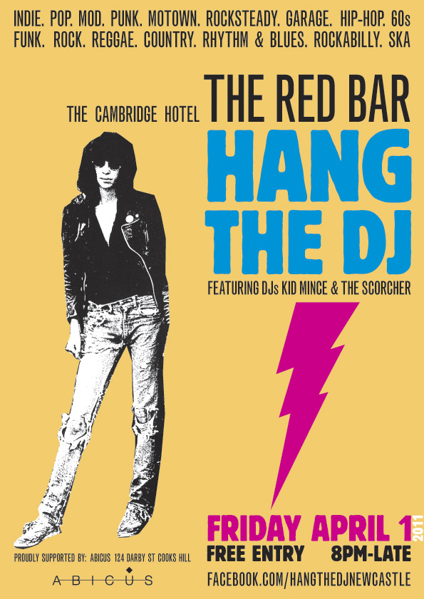 Poster for HANG THE DJ 010411